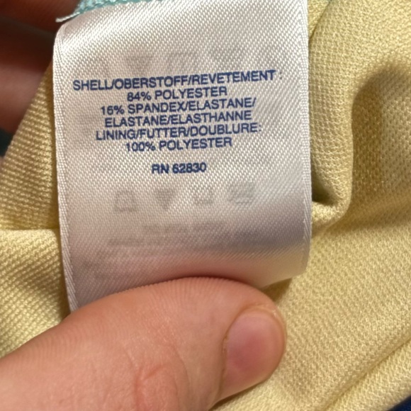 Lands End Long Sleeve Swim Shirt Tropical Floral Pattern Size Large10-12 - Picture 4 of 7